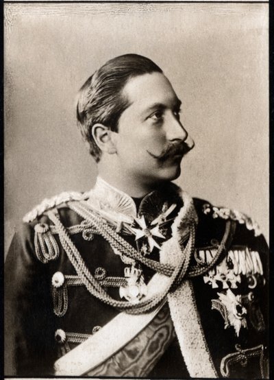 Portrait of Wilhelm II (1859-1941), German Emperor by French Photographer